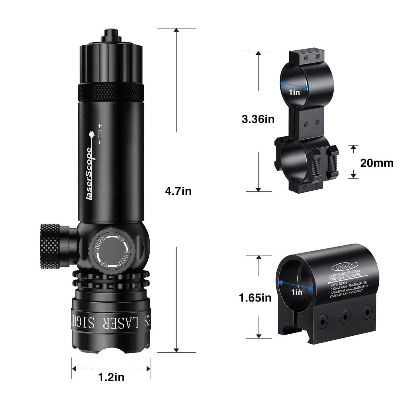 Laser profesional për armè të gjata dhe të shkurta